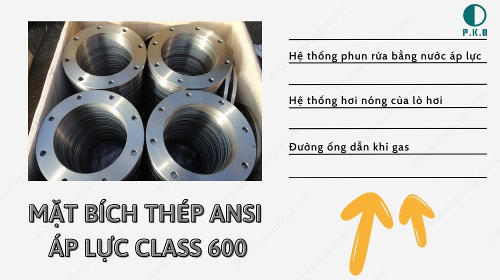 ANSI Carbon Steel Flange - Áp lực Class 600