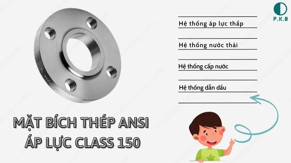 ANSI Carbon Steel Flange - Áp lực Class 150