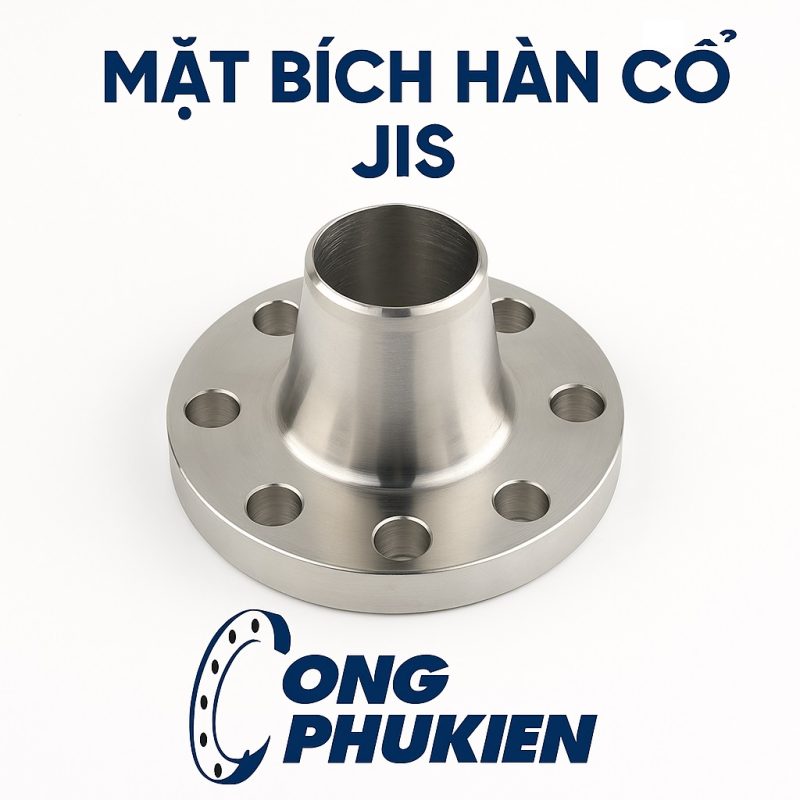 Mặt bích hàn cổ JIS