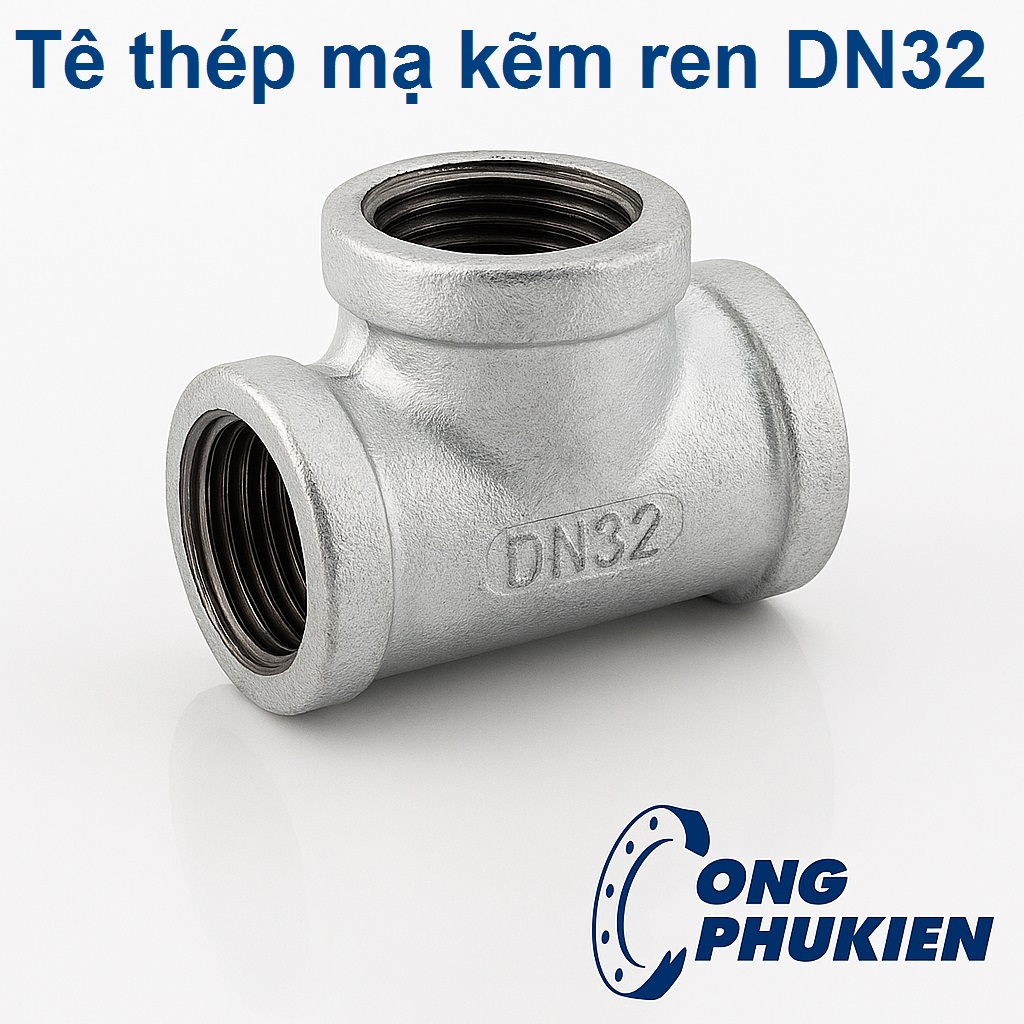 Tê thép DN32