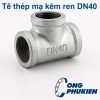 Tê thép DN40