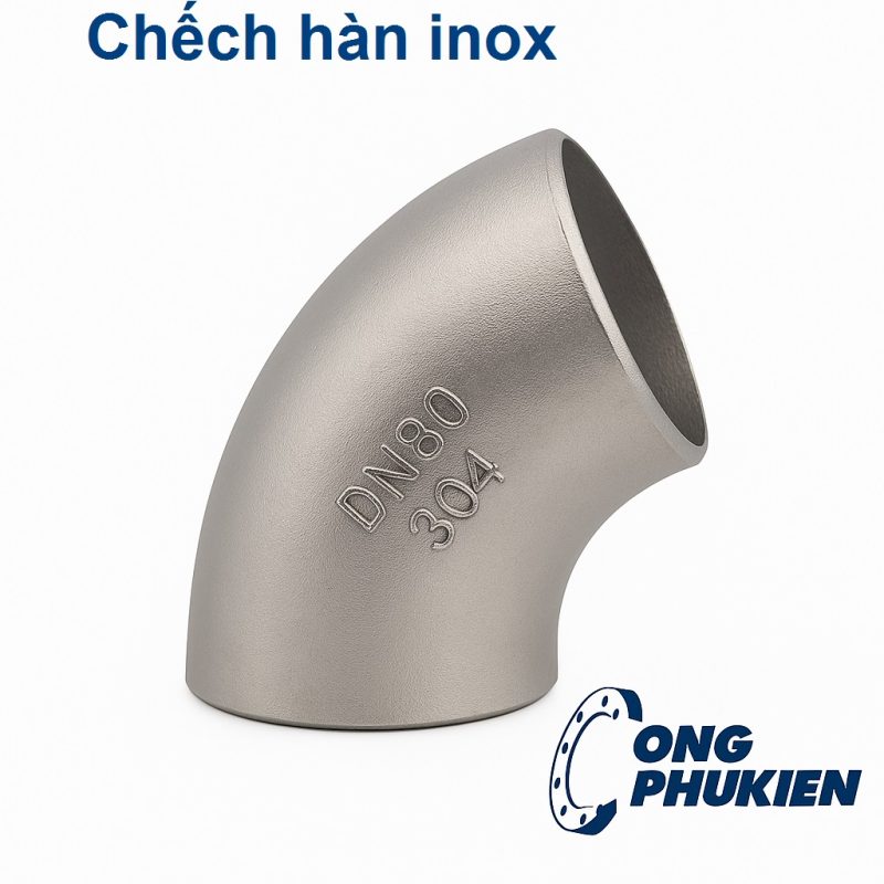 chếch hàn inox