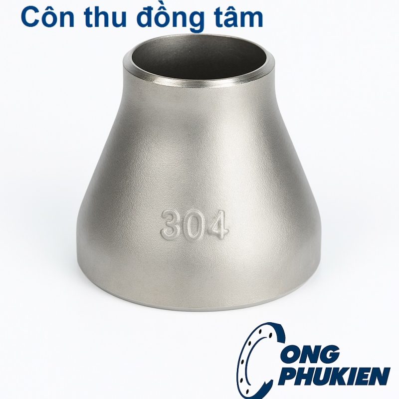 côn thu inox đồng tâm