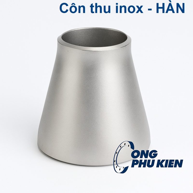 côn thu inox hàn