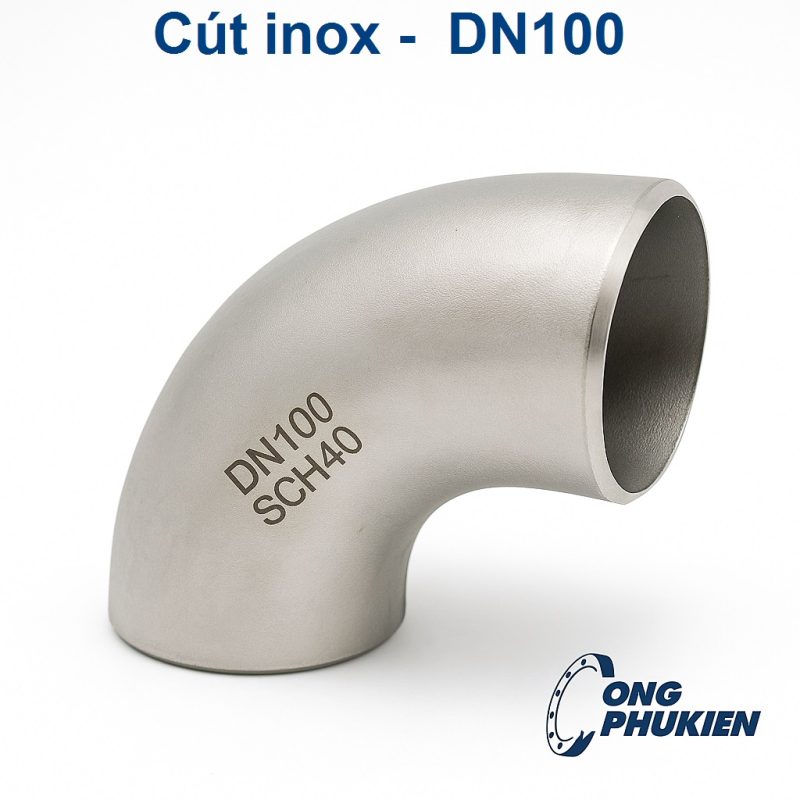 cút inox dn100