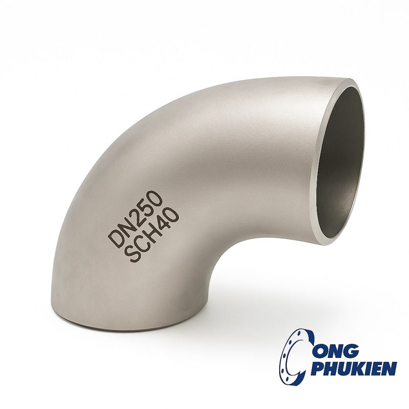 cút inox DN250