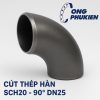 cút thép hàn SCH20 - 90 độ - DN25