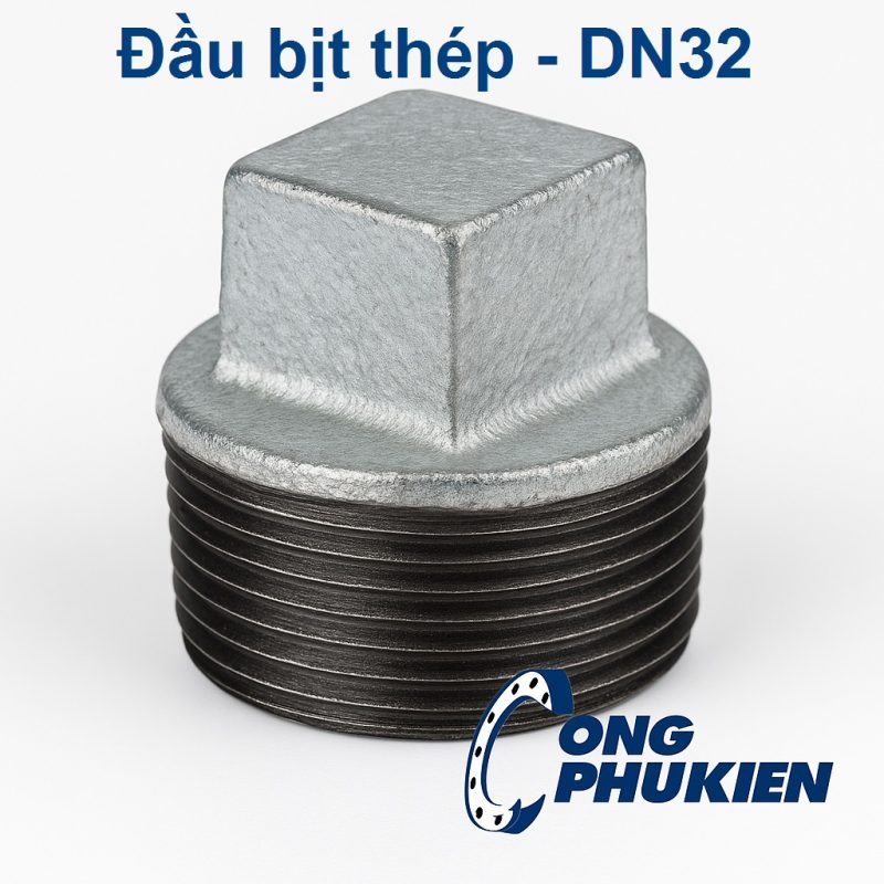 Đầu bịt thép DN32