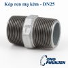Kép thép DN25 ren mạ kẽm
