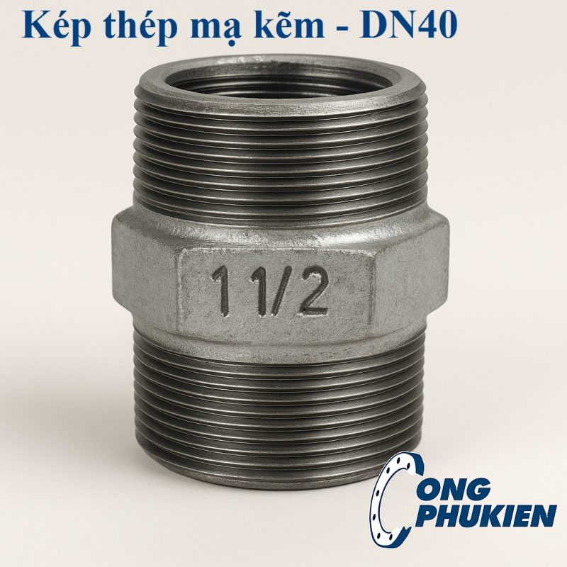 kép thép mạ kẽm DN40