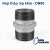 Kép thép DN80 ren mạ kẽm