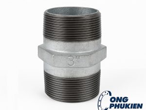 Kép thép DN80 ren mạ kẽm