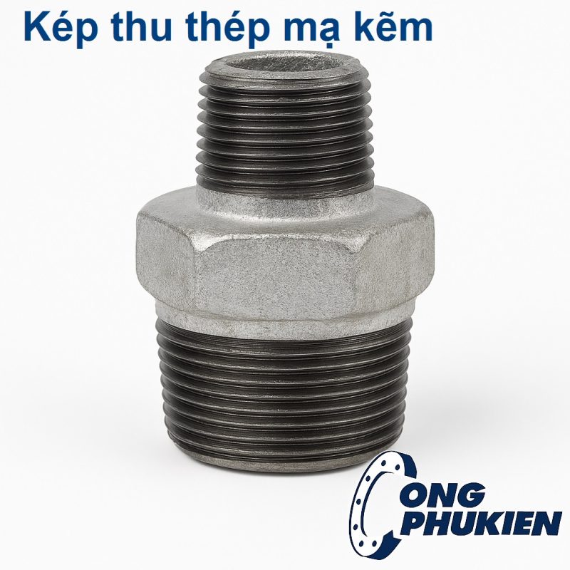 kép thu nối ren mạ kẽm