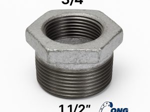 Lơ thu kẽm 1.1/2” x 3/4”