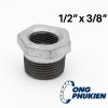 Lơ thu mạ kẽm 1/2” x 3/8”