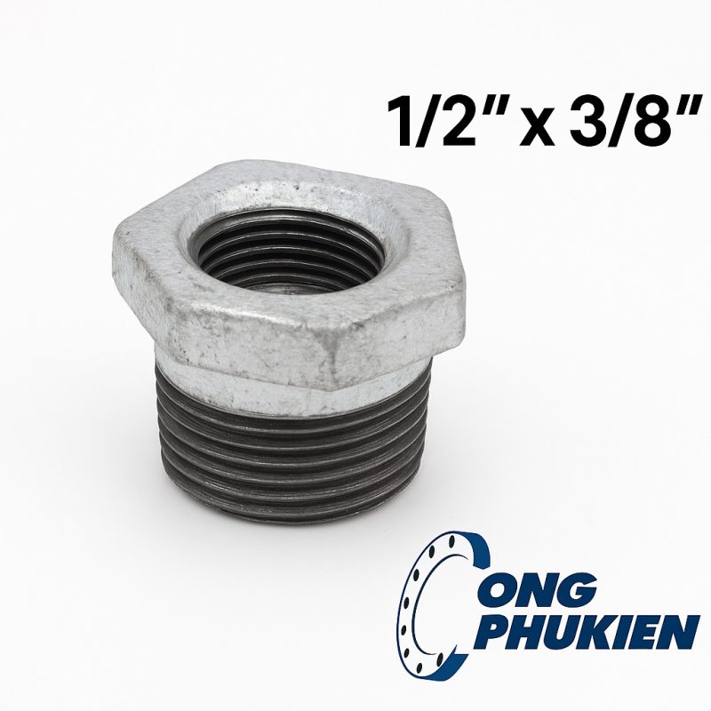 Lơ thu mạ kẽm 1/2” x 3/8”