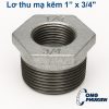 Lơ thu mạ kẽm 1” x 3/4