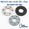 Mặt bích tiêu chuẩn BS rỗng
