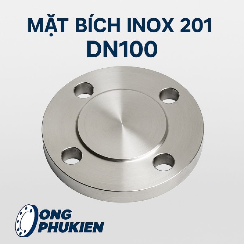Mặt bích inox 201 DN100