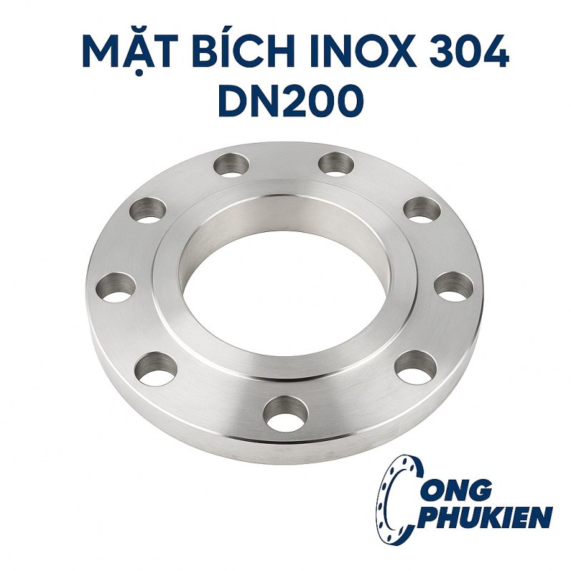 Mặt bích inox 304 DN200