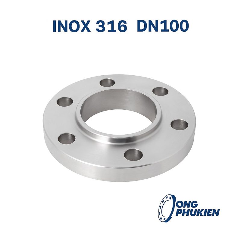 mặt bích inox 316 DN100