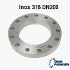 mặt bích inox 316 DN200
