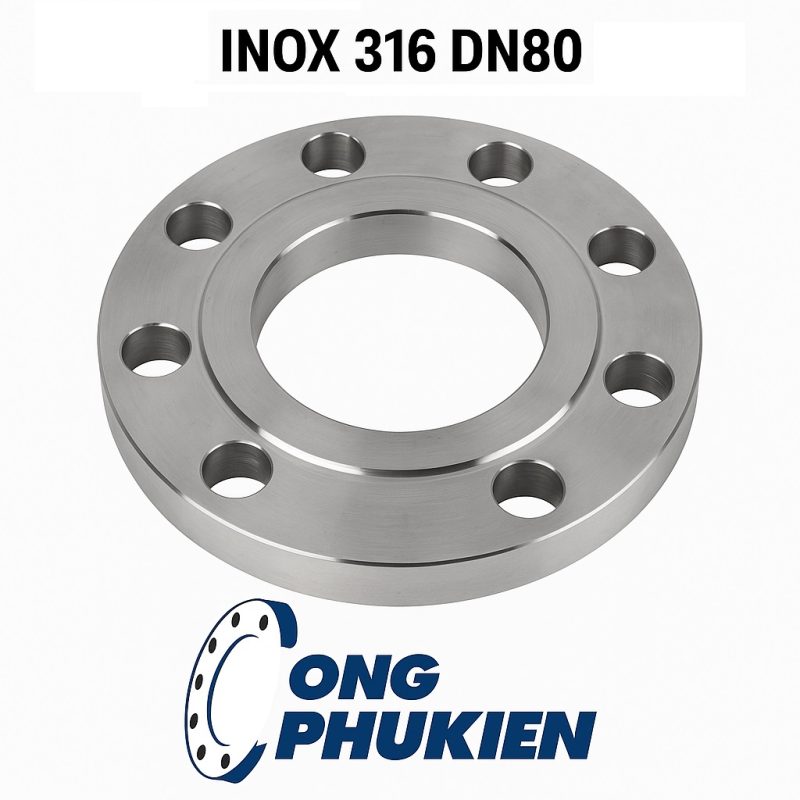 Mặt bích inox 316 DN80
