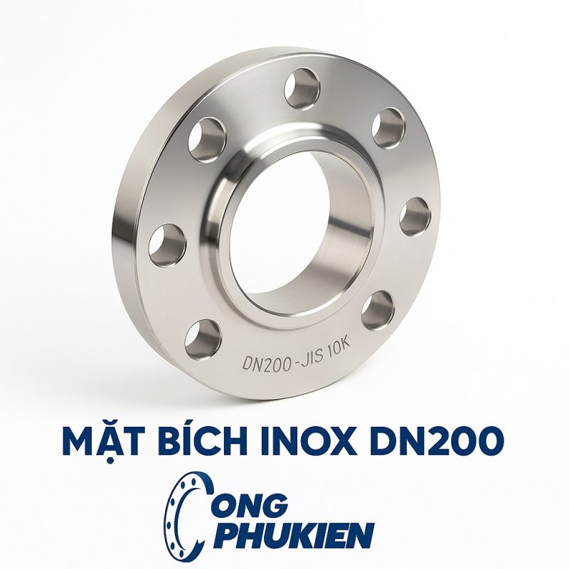 Mặt bích inox DN200