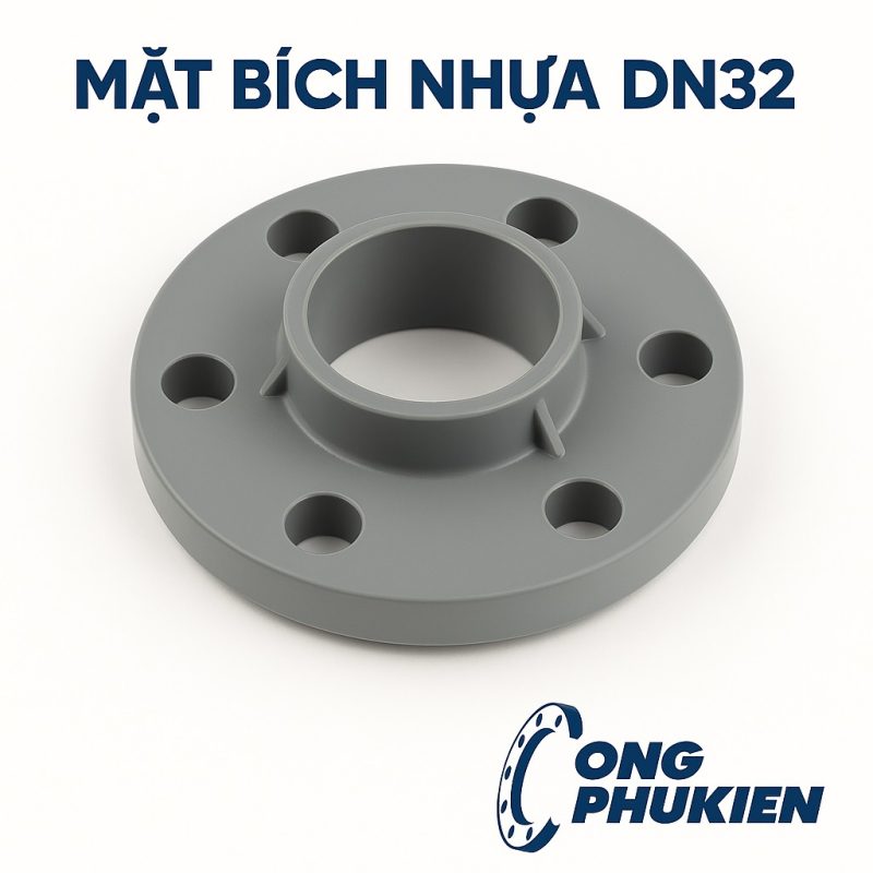 mặt bích nhựa DN32