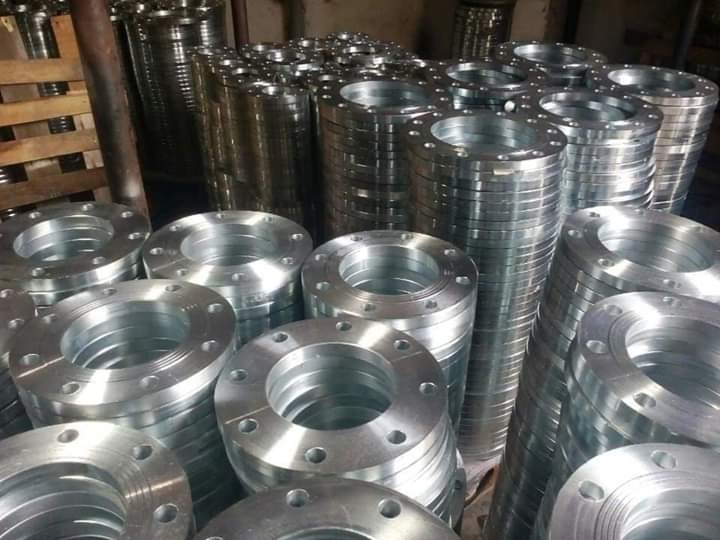 mặt bích rỗng mạ kẽm JIS10K