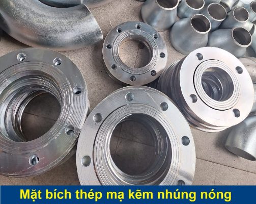 mặt bích thép mạ kẽm nhúng nóng là gì