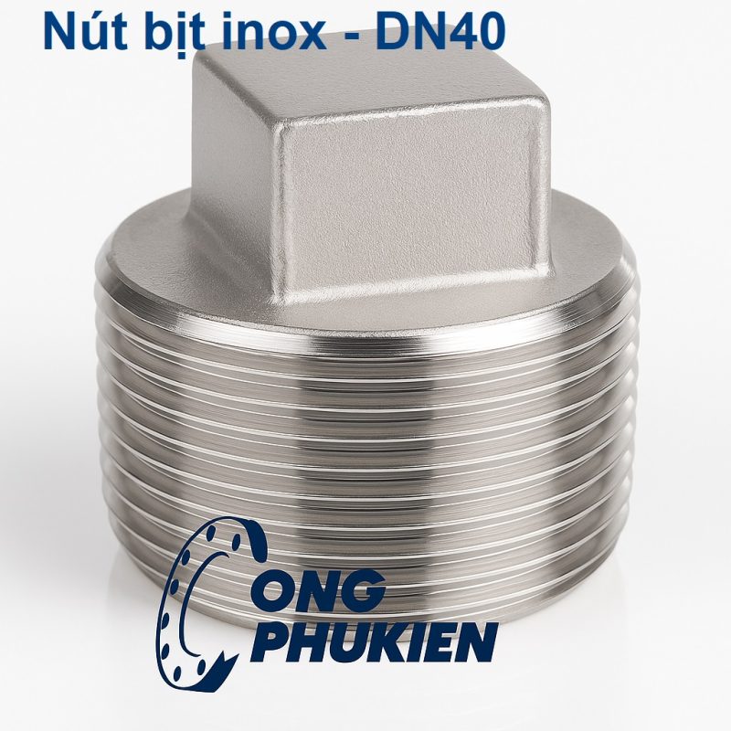Nút bịt inox DN40