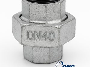 rắc co thép DN40 tráng kẽm