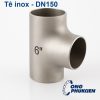 Tê inox DN150