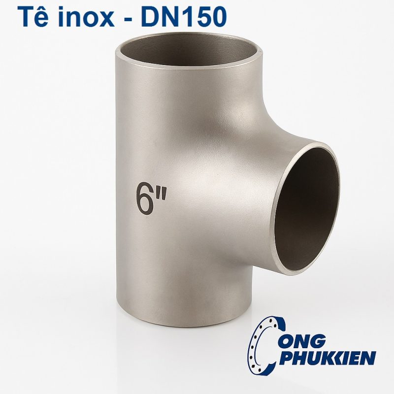 Tê inox DN150