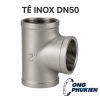 Tê inox DN50