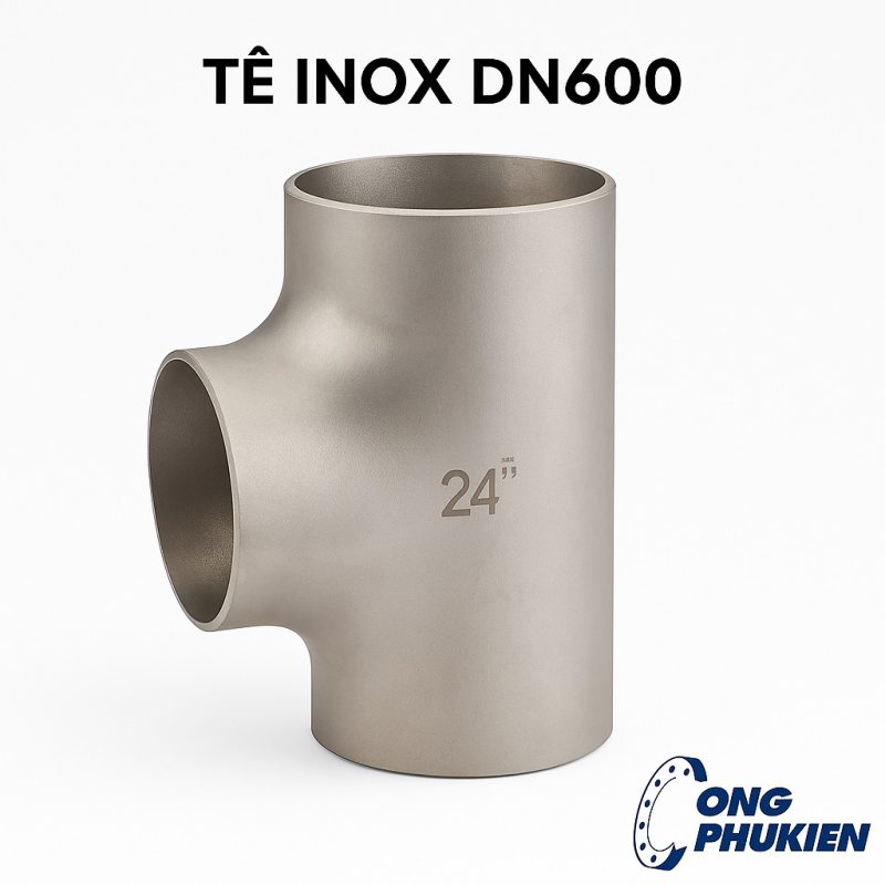 Tê inox DN600
