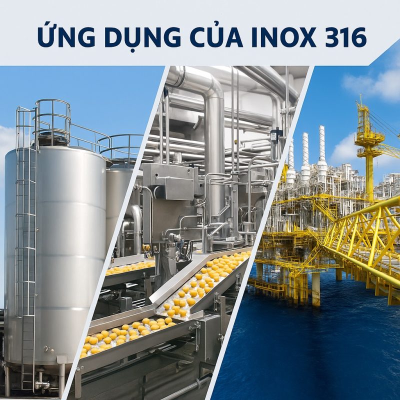 ứng dụng inox 316 là gì
