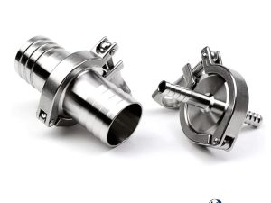 Bộ clamp đuôi chuột inox vi sinh