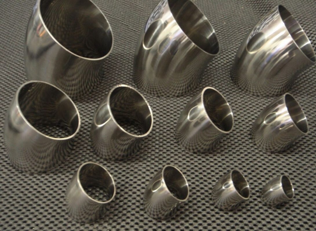 Cút inox vi sinh 45 độ