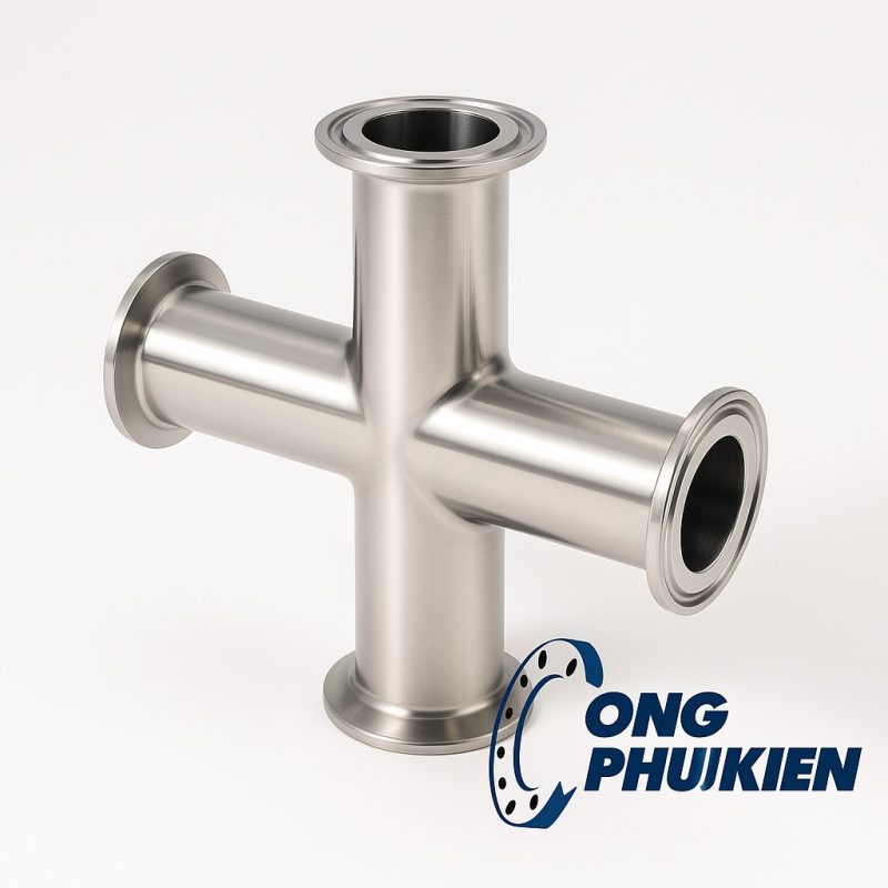 Thập clamp inox vi sinh