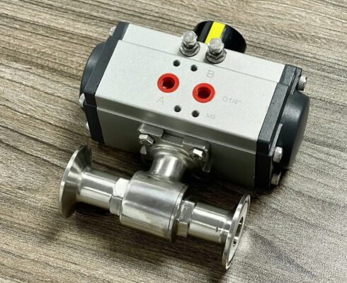 Van bi vi sinh điều khiển khí nén