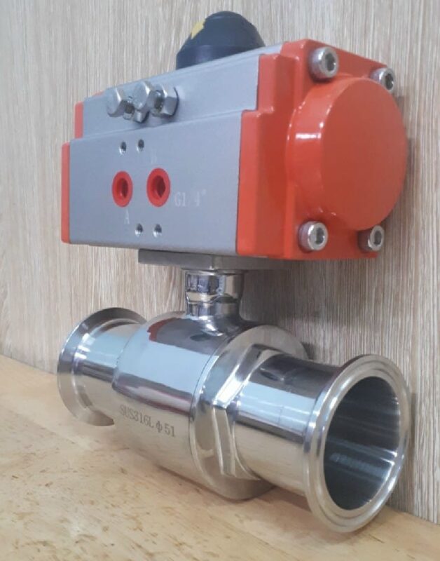 Van bi vi sinh điều khiển khí nén