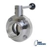 Van bướm clamp vi sinh