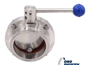 Van bướm vi sinh tay rút