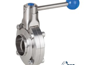 Van bướm vi sinh tay rút