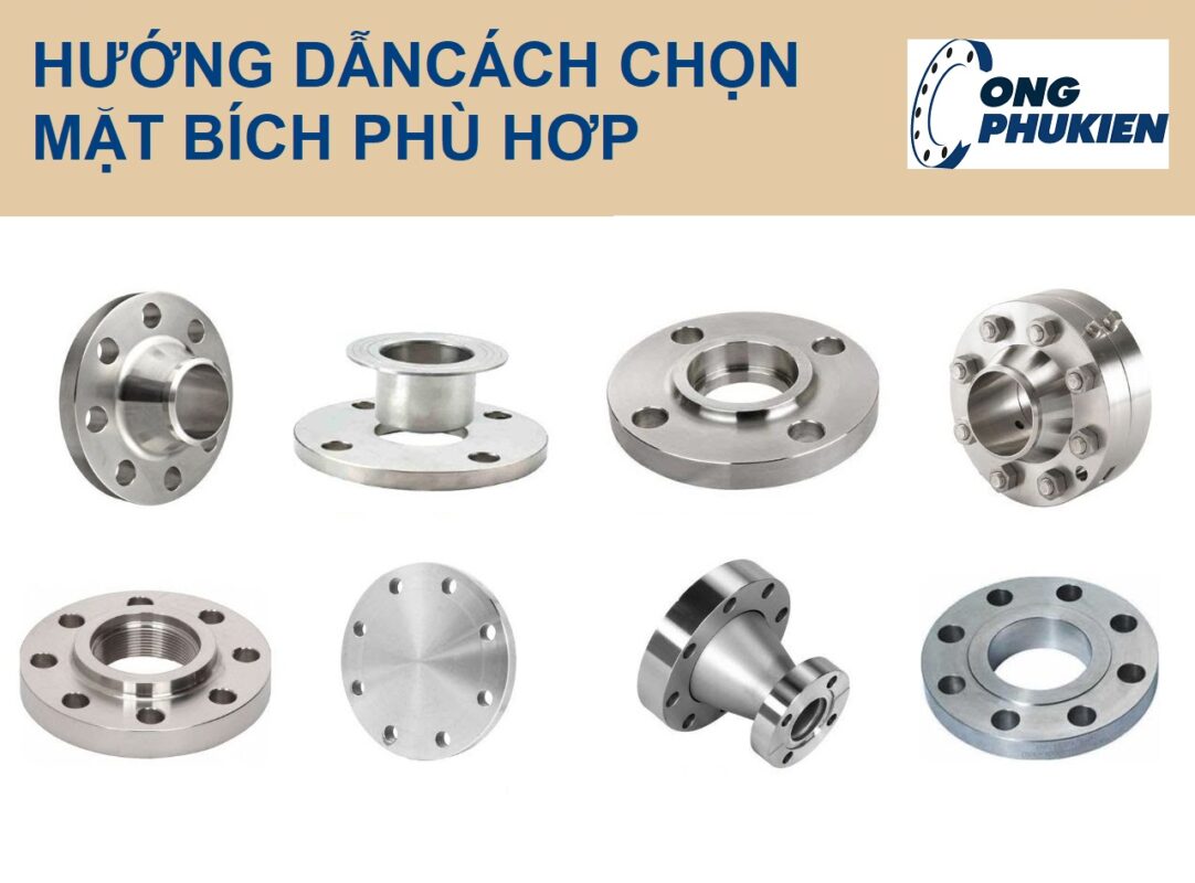 Cách chọn mặt bích phù hợp