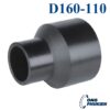 Côn thu HDPE D160–110