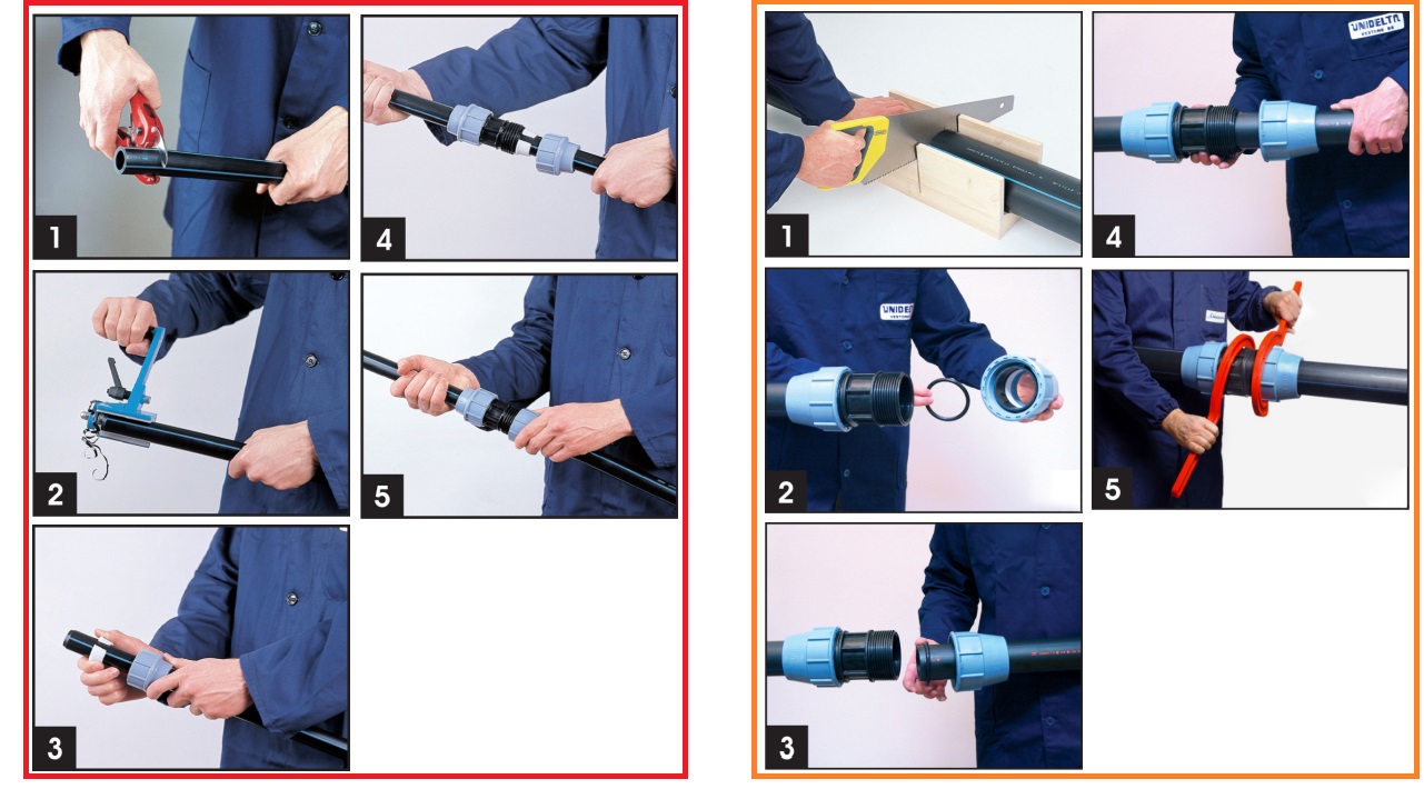Hướng dẫn cách nối ống HDPE bằng măng sông