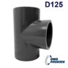 Tê uPVC D125